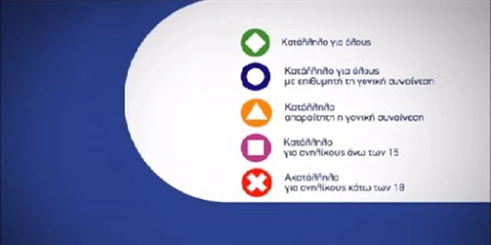 Αλλάζει η τηλεοπτική σήμανση – Οι νέες προτάσεις του ΕΣΡ [εικόνες]